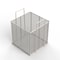 Anysizebasket Rectangular Wire Mesh Basket: 12Lx12Wx12H, 304 SS, 1/4 Rod Frame, Stacking Handles, Mesh: 4 x .063 TMT-120120120-A04S - alternate 1